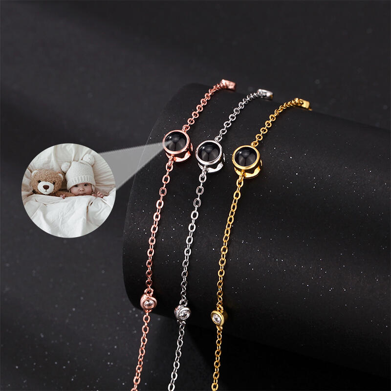 צמיד אמילי - עם תמונה מוצפנת