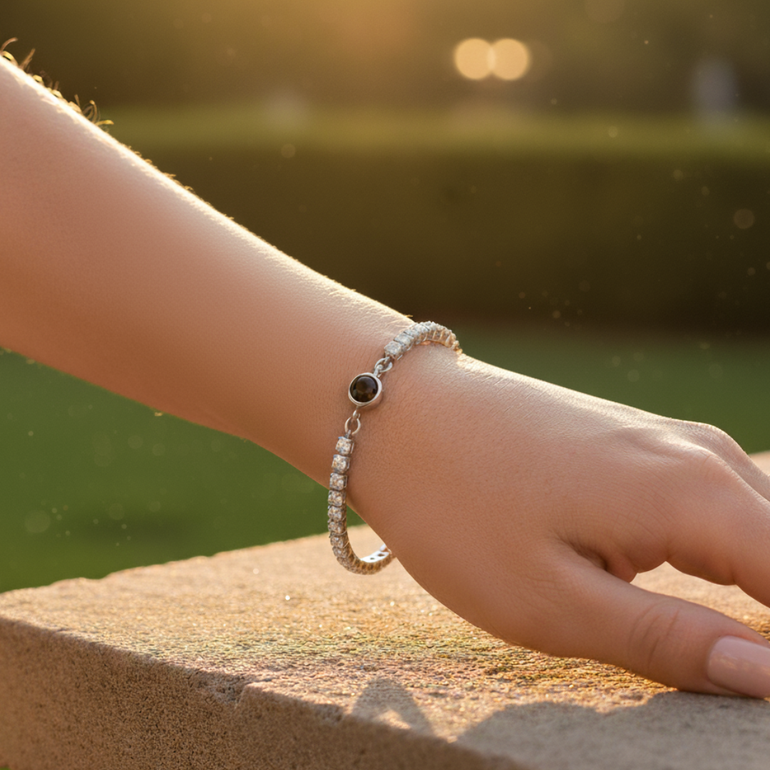 צמיד טניס - עם תמונה מוצפנת - Remora Israel