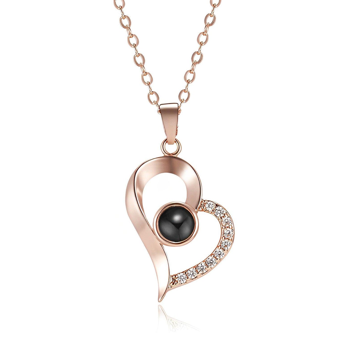 שרשרת לב ירדן - עם תמונה מוצפנת - Remora Israel