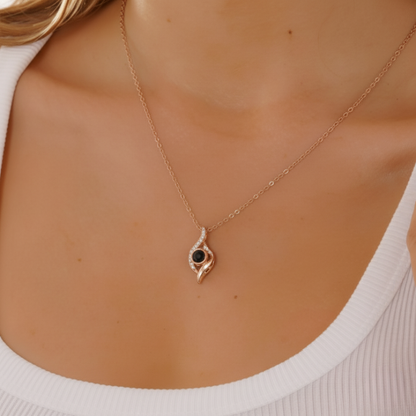 שרשרת אינפיניטי - עם תמונה מוצפנת