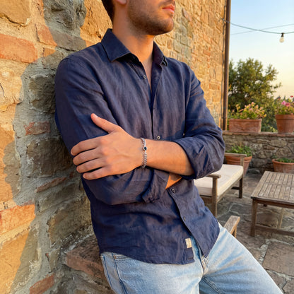 צמיד גורמט לגבר - עם תמונה מוצפנת